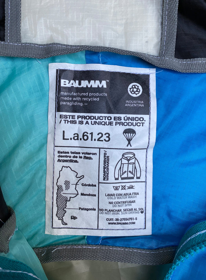 Upcycled Parachute Jacket (Large - L.a.61.23)