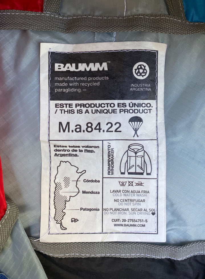 Upcycled Parachute Jacket (Medium - M.a.84.22)