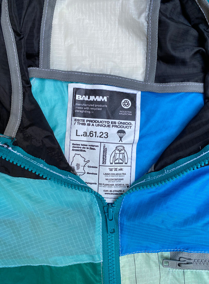 Upcycled Parachute Jacket (Large - L.a.61.23)