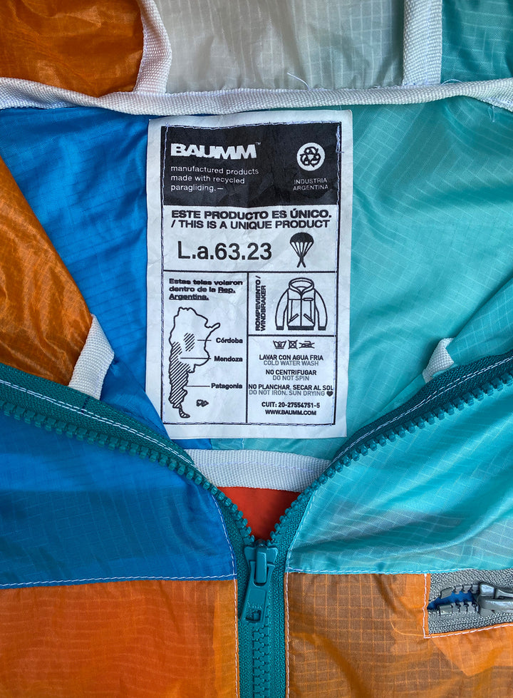 Upcycled Parachute Jacket (Large - L.a.63.23)