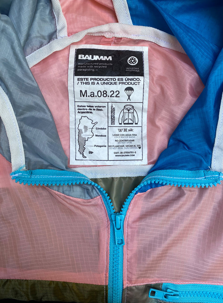Upcycled Parachute Jacket (Medium - M.a.08.22)