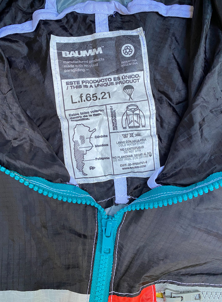 Upcycled Parachute Jacket (Large - L.f.65.21)