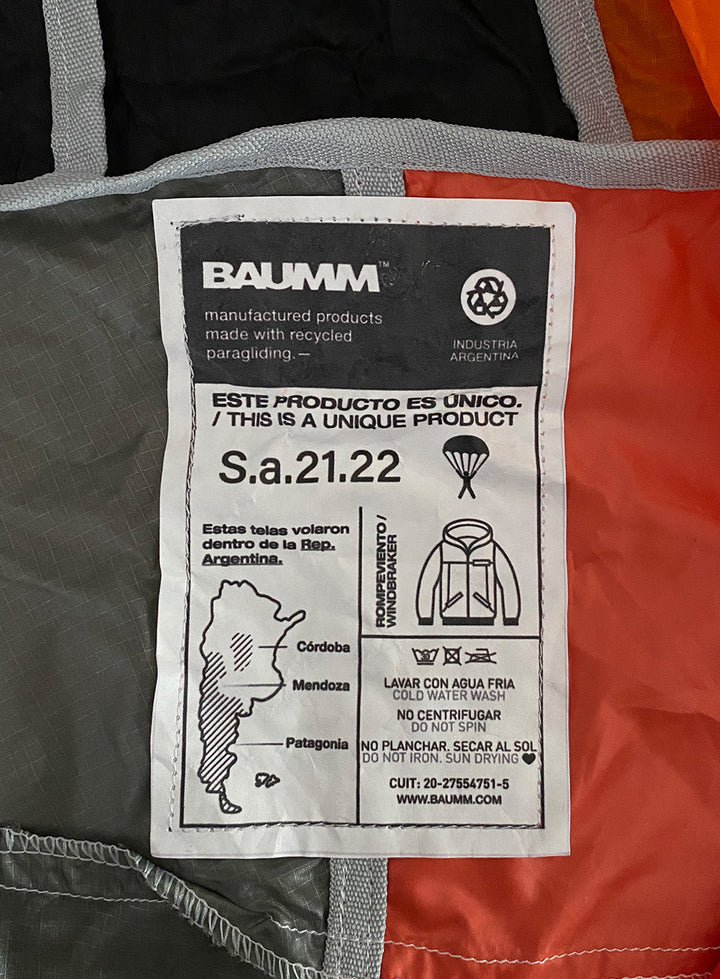 Upcycled Parachute Jacket (Small - S.21.22)