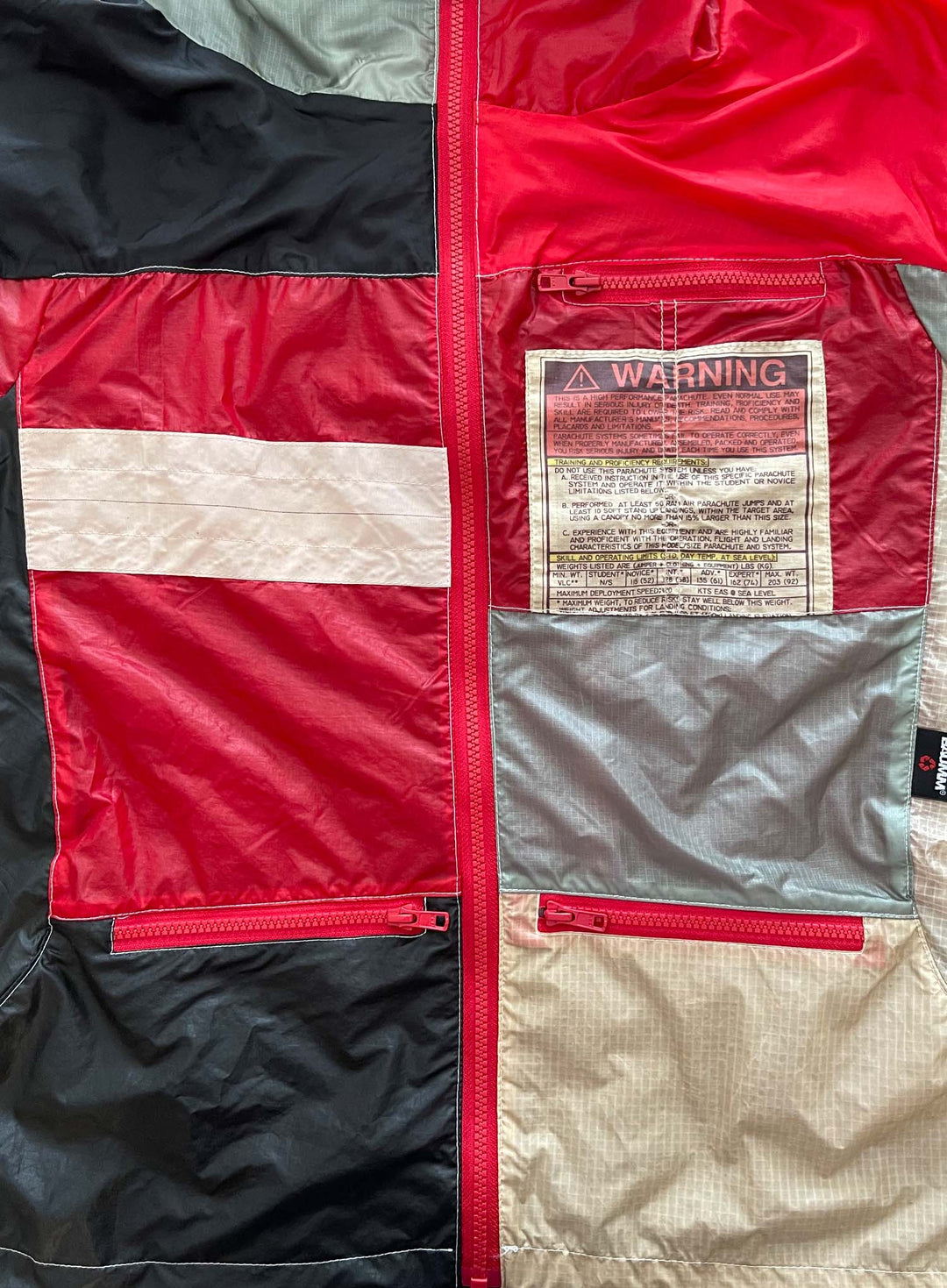 Upcycled Parachute Jacket (Large - L.f.19.21)