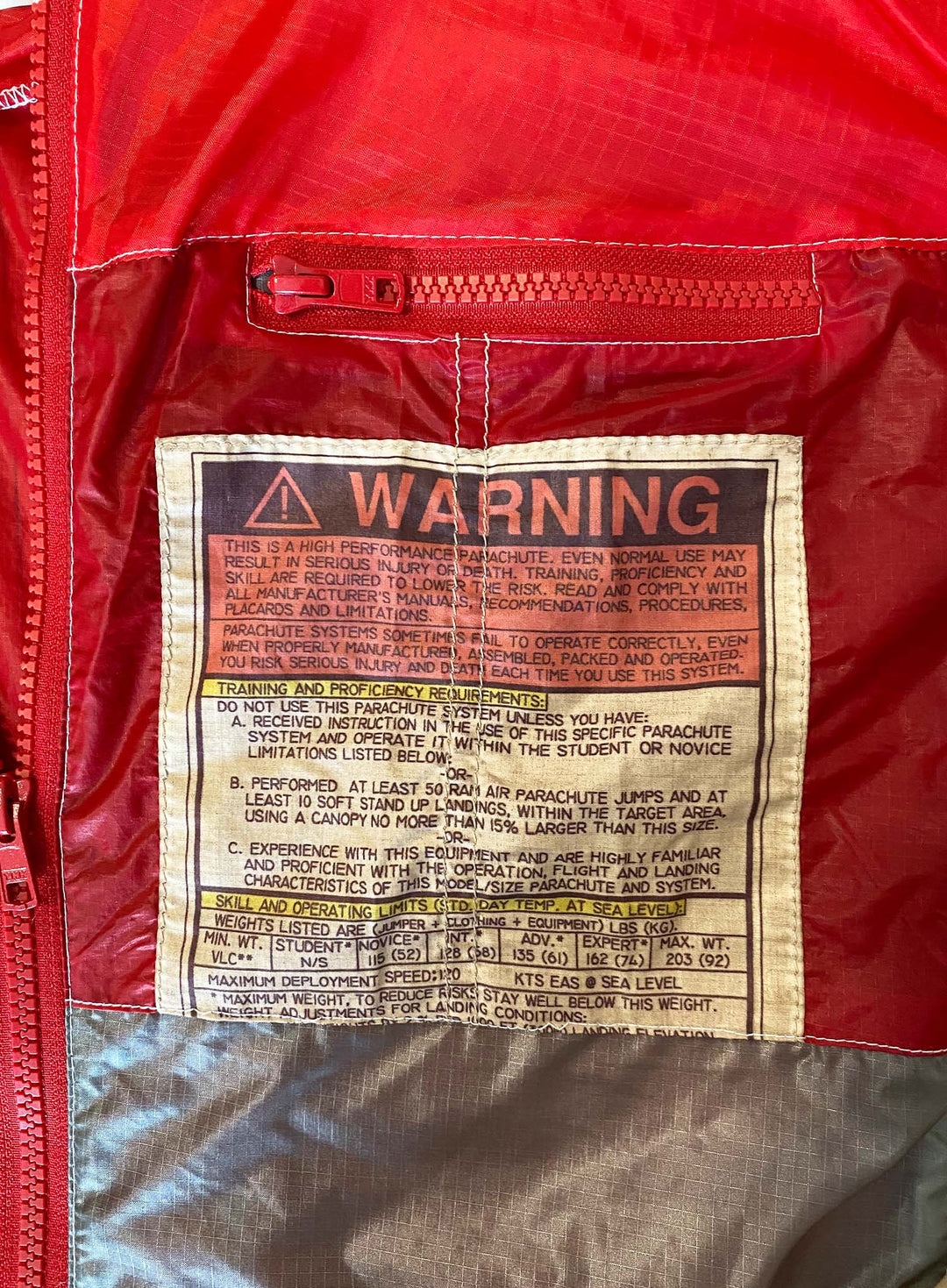 Upcycled Parachute Jacket (Large - L.f.19.21)