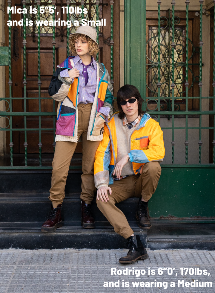 Upcycled Parachute Jacket (Large - L.a.91.22)